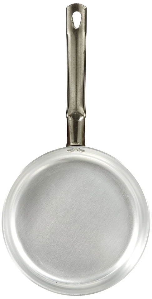 Pentole Agnelli Linea Alluminio 2 mm Padella con Un Manico Inox, Argento, 2 in3u - Immagine 3 di 4