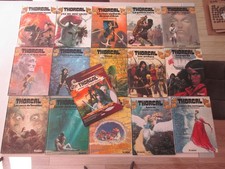 THORGAL LOT DE 16 TOMES DU 1 AU 15 + Entre les faux dieux avec DVD état BE/TBE