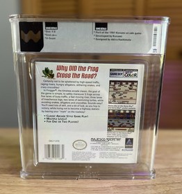 Frogger Nintendo Game Boy Color, 1998, Authentic SEALED 9.8 A++ WATA