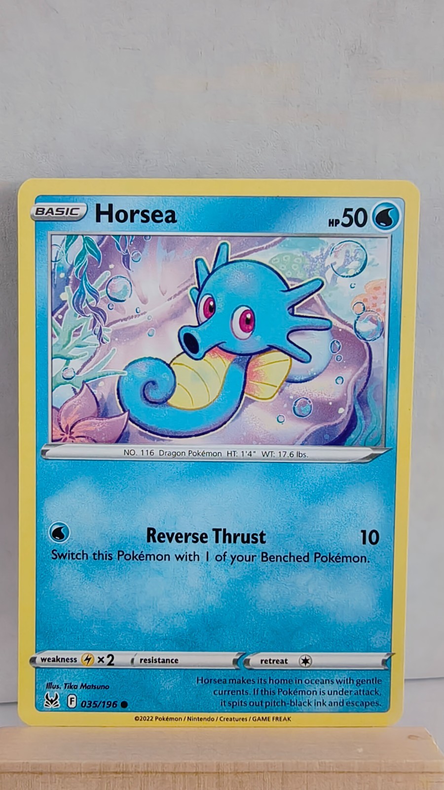 Horsea [LP] - Pokemon TCG Lost Origin 035/196 [Common]