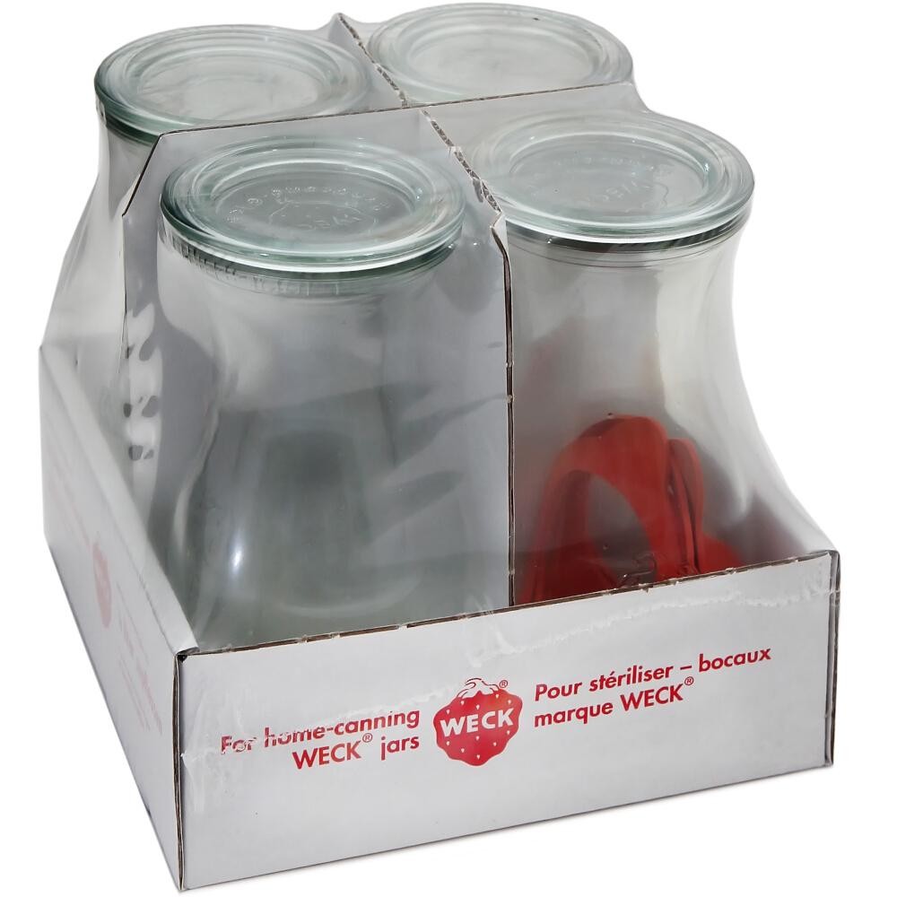 Безопасная фляга WECK на 4 лотка объемом 14 л для хранения в холодильнике 3290₽