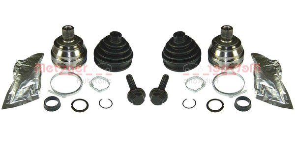 2X Metzger Gelenksatz Antriebswelle Vorne Links Rechts FüR VW Transporter IV-image