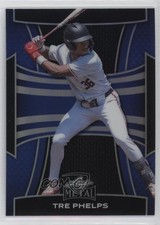 2025 Leaf Metal Blue Prismatic 4/49 Tre Phelps #170 1q2