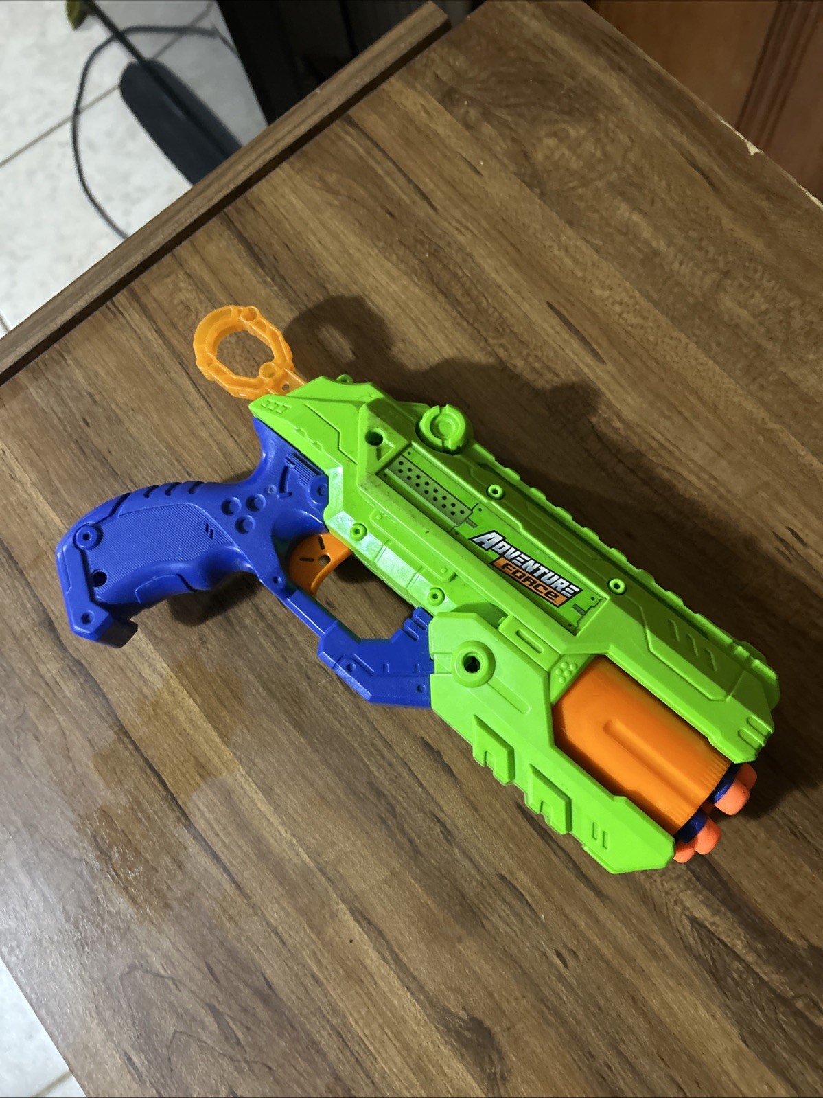 TESTED! ADVENTURE FORCE DESTROYER FOAM DART BLASTER 6 SHOT GUN SHOOTS TO 90 FT