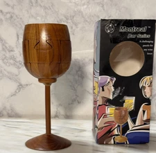 2008 MONTRÉAL bar series wooden wine glass puzzle. In The Box With Directions