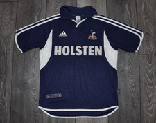 TOTTENHAM HOTSPUR AWAY FOOTBALL SHIRT 2000 2001 VINTAGE SOCCER JERSEY MEN'S XS