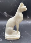 Egyptian Cat Goddess Bastet Statue from Alabaster Stone , Goddess Statue — photo 5