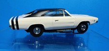 Aurora Vintage DODGE CHARGER WHITE Mint Body   T-Jet HO Slot Car Works NICE 