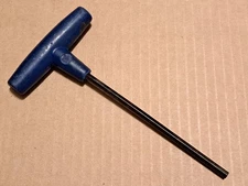 NO BRAND  3/16"  3/16 INCH T-HANDLE HEX ALLEN KEY WRENCH