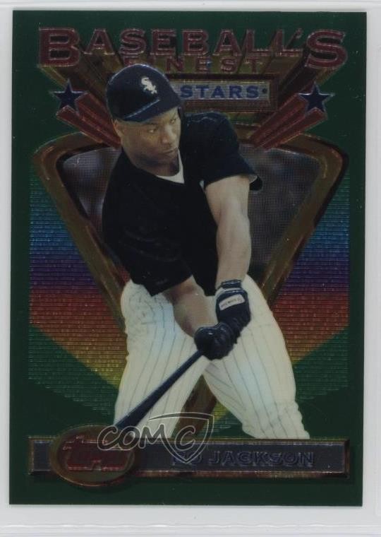 1993 Topps Finest Baseball's Finest All-Stars Bo Jackson #91 0e0