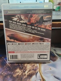Top Gun: Hard Lock (Sony PlayStation 3 PS3, 2012) Used, Complete w/ Manual