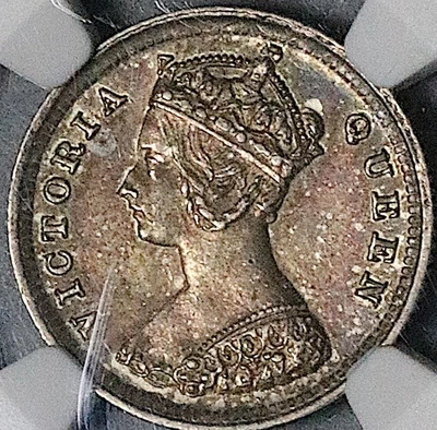 希少』1888年 香港 20セント ヴィクトリア女王 銀貨 希少』1888年 香港