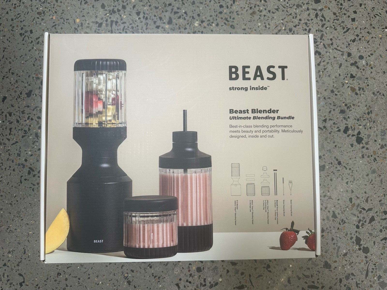 Beast Blender Black 14-piece Ultimate Blending Bundle Kit B1
