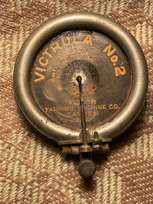 Original Antique Victor Talking Machine No 2 Victrola/Phonograph Reproducer