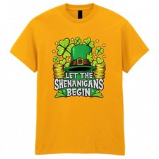 St Patrick Day T Shirt Ireland Irish Paddys Funny Mens Adult Boys Tee Gift