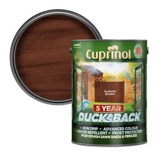 Cuprinol Ducksback Shed & Fence Paint Autumn Brown 5L