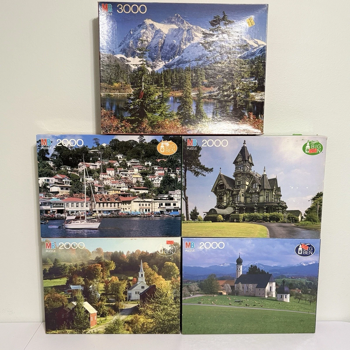 Milton Bradley 2000 - 4999 Pieces Puzzles for sale | eBay
