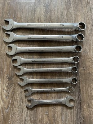 X-Large SK Tools Wrench Set 13/16 - 1-1-2  Set Of 8 C-48 C-44 C-40 C-34 S-k
