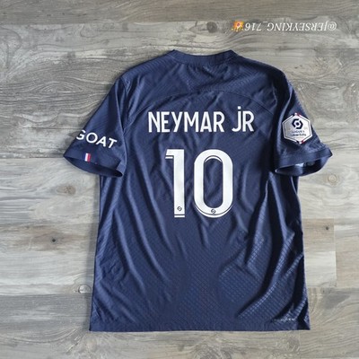 🔥🇫🇷Nike PSG Neymar Jr #10 2022/23 Authentic Home Jersey With