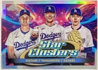 2025 Topps Chrome Cosmic Shohei Ohtani Yamamoto Roki Star Clusters LA Dodgers 🔥