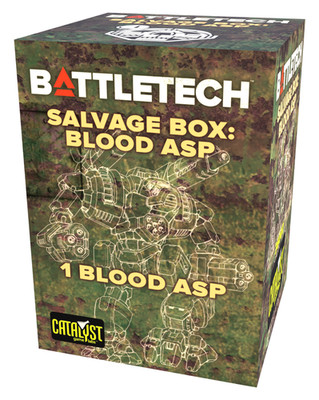 BattleTech Salvage Box Blood Asp (1 single Boxes) - CAT36013-1