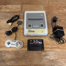 SNES Super Nintendo Console UK PAL With Controller & Killer Instinct Game