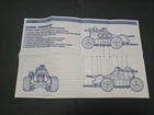 1991 Gijoe Cobra Parasite Blueprints/Instructions Vintage Hasbro ARAH Preowned