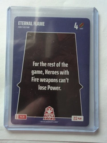 Bo Jackson Battle Arena Alpha Update Eternal Flame #PL-20 Play SP