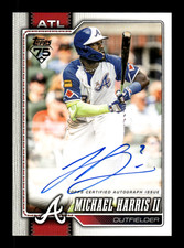 2026 Topps Series 1 Michael Harris #310 Flagship Real One Autograph