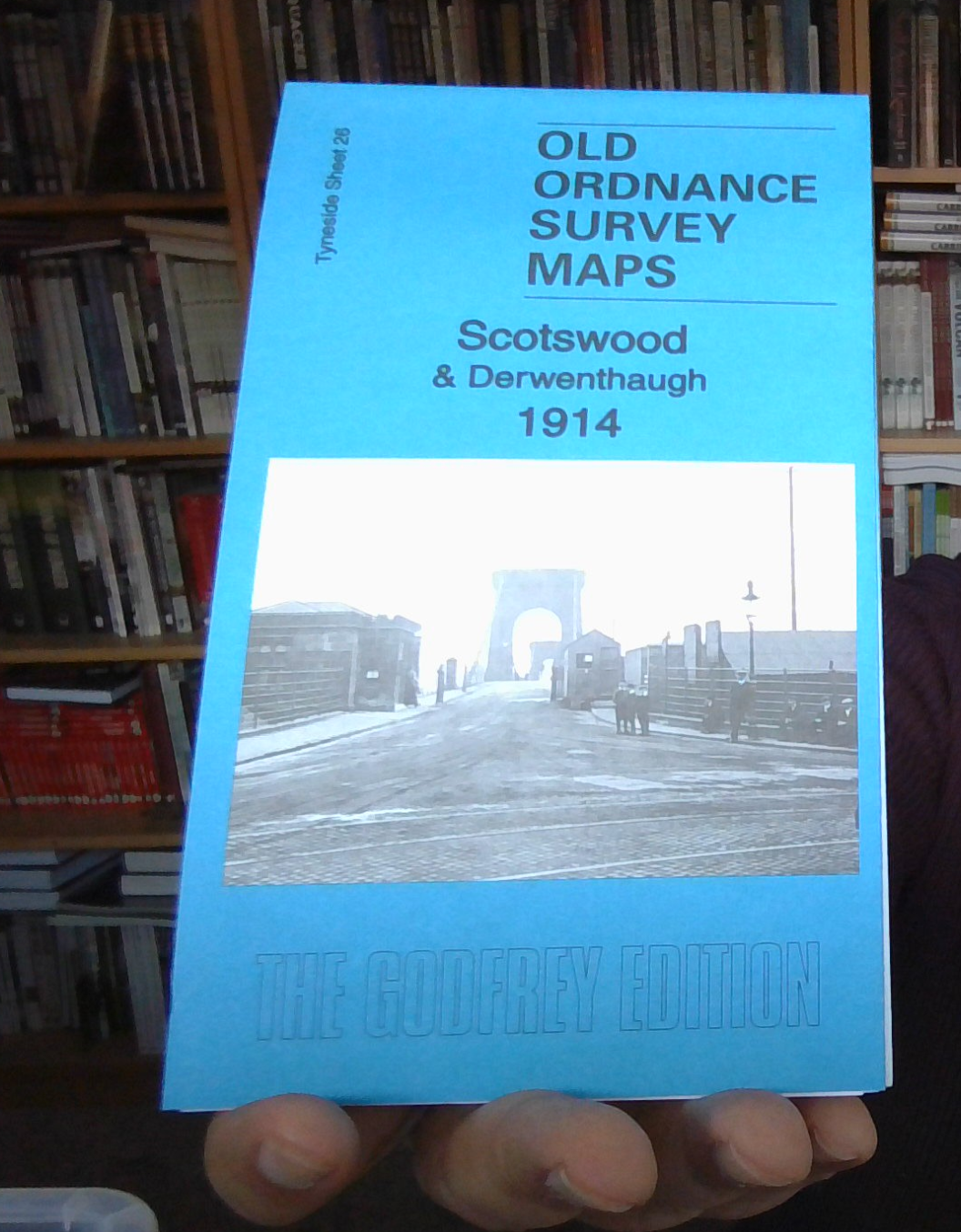 MAP OF Scotswood & Derwenthaugh 1914: Tyneside Sheet 26b by Anthea Lang NEW