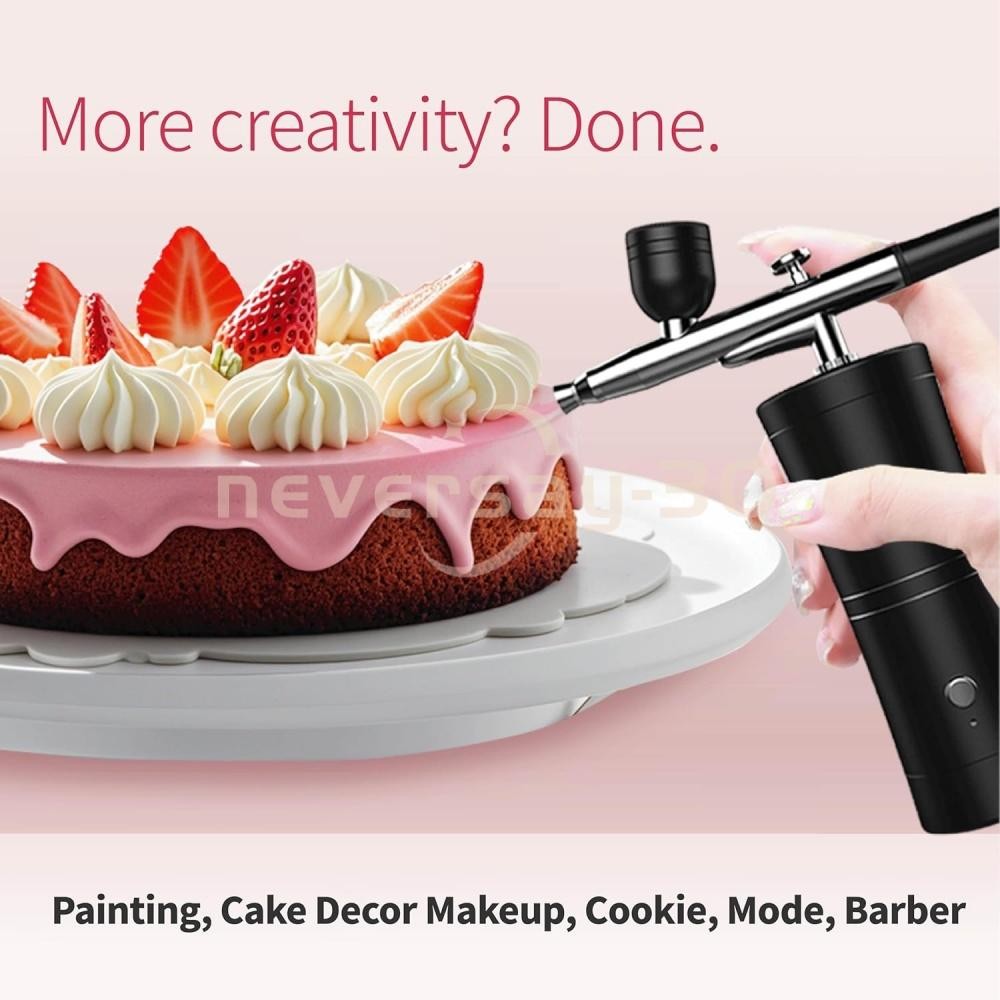 Portable Air Compressor Kit Airbrush Paint Spray Gun Nail Art Tattoo Airbrush
