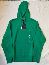 Tommy Hilfiger Mens Hoodie Fleece Green Size Medium Brand New