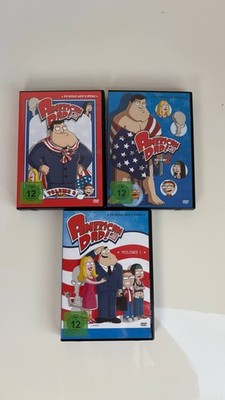 American Dad! Volume 1 + 2 + 3 DVD Set 9 Discs Zeichentrick Kultserie Deutsch
