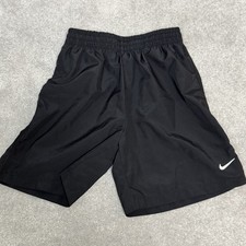 Nike Training Shorts Boys Size Medium Black Dri Fit DX5382-010