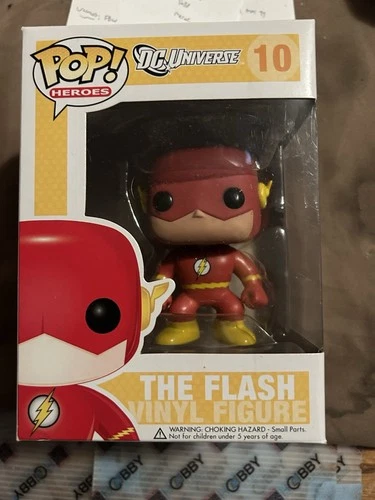 Funko Pop! Heroes DC Universe #10 The Flash ⚡️ VAULTED RARE NEW