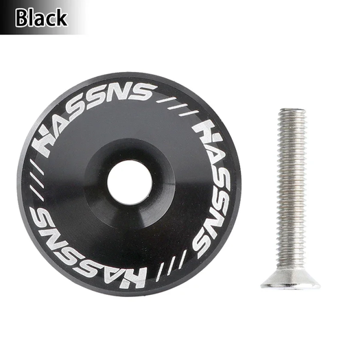 HASSNS Mtb Power Cap Stem Cap Bicycle Headset Top Cover for Mountain Road Bike T - Picture 1 of 18