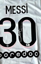 LIONEL MESSI HAND SIGNED JERSEY. COMES WITH COA