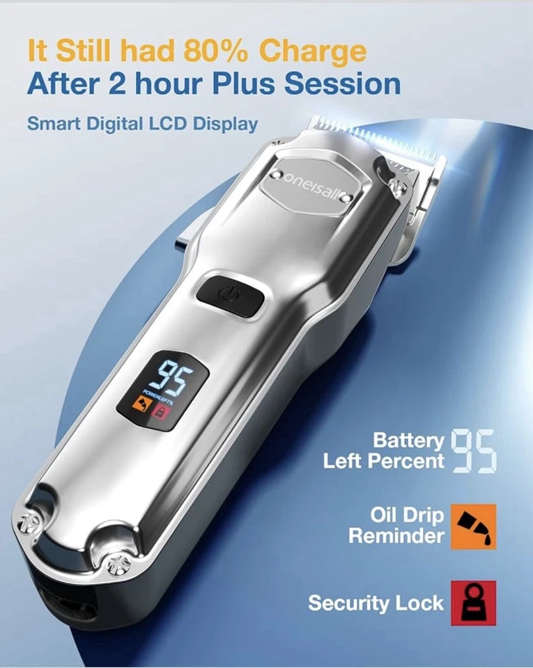 Cortapelos para perros aseo para abrigos gruesos pesados/afeitadora recargable de bajo ruido para mascotas Foto 4 de 4