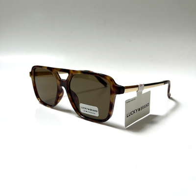 LUCKY⭐︎ New LUCKY BRAND Double Bridge Aviator Sunglasses Tortoise Shell