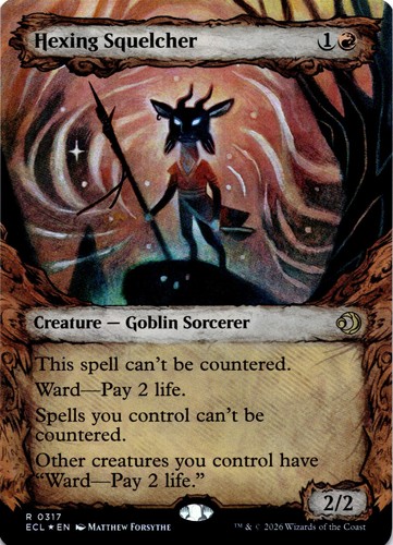 Hexing Squelcher (Showcase) - Lorwyn Eclipsed Foil