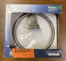 KOHLER Kallan Towel Ring in Vibrant Brushed Nickel