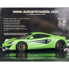 Autoart 1:18 McLaren 570S Green Collectible Car