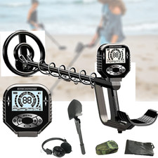 Metal Detector for Adults, Accuracy Gold Detector with LCD Display Waterproof.