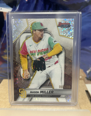 2025 Bowman's Best Mason Miller #19 Mini-Diamond Refractor /299