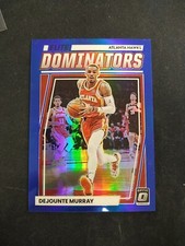 2022-23 Donruss Optic Dejounte Murray Elite Dominators BLUE PRIZM S/N /49 Hawks