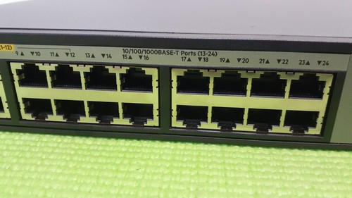 HP OfficeConnect 24G Switch 24 Gigabit Ethernet 1420 Series, JG708B - Picture 3 of 5