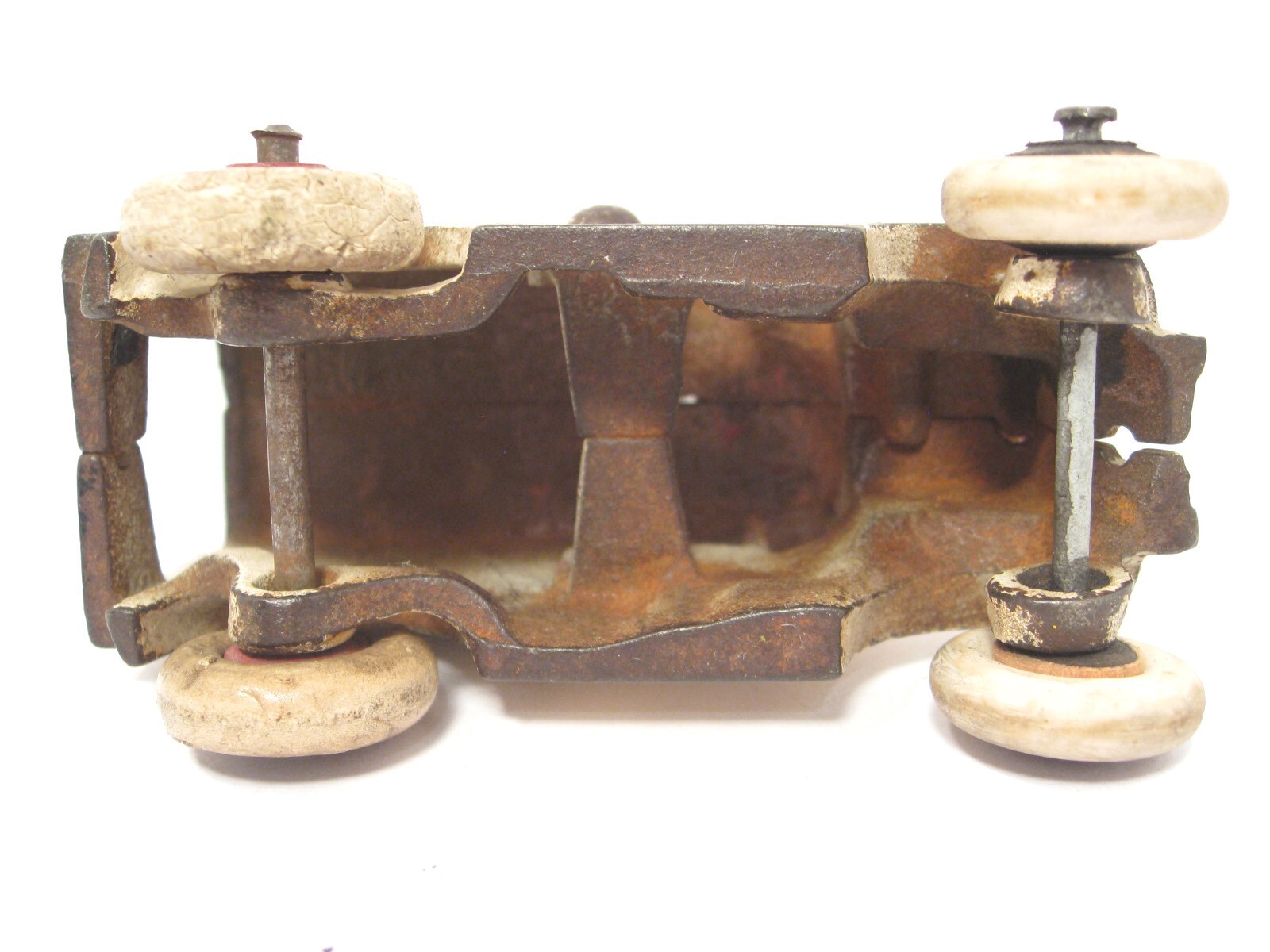 Vintage Cast Iron Milk Cream Delivery Truck Hubley? 3.5" Long eBay