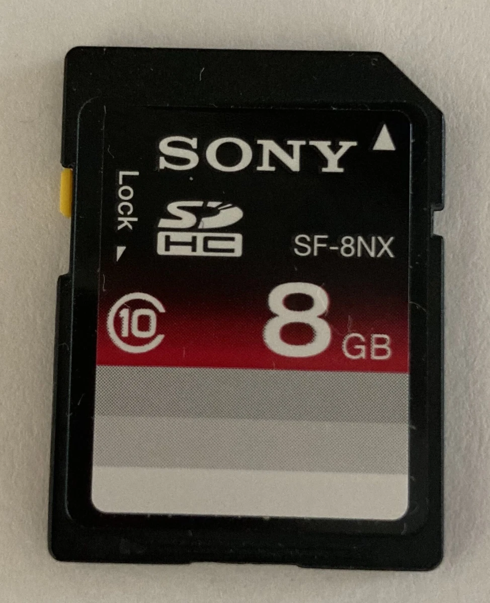 Sony 8GB SDHC Camera Memory Card for sale | eBay