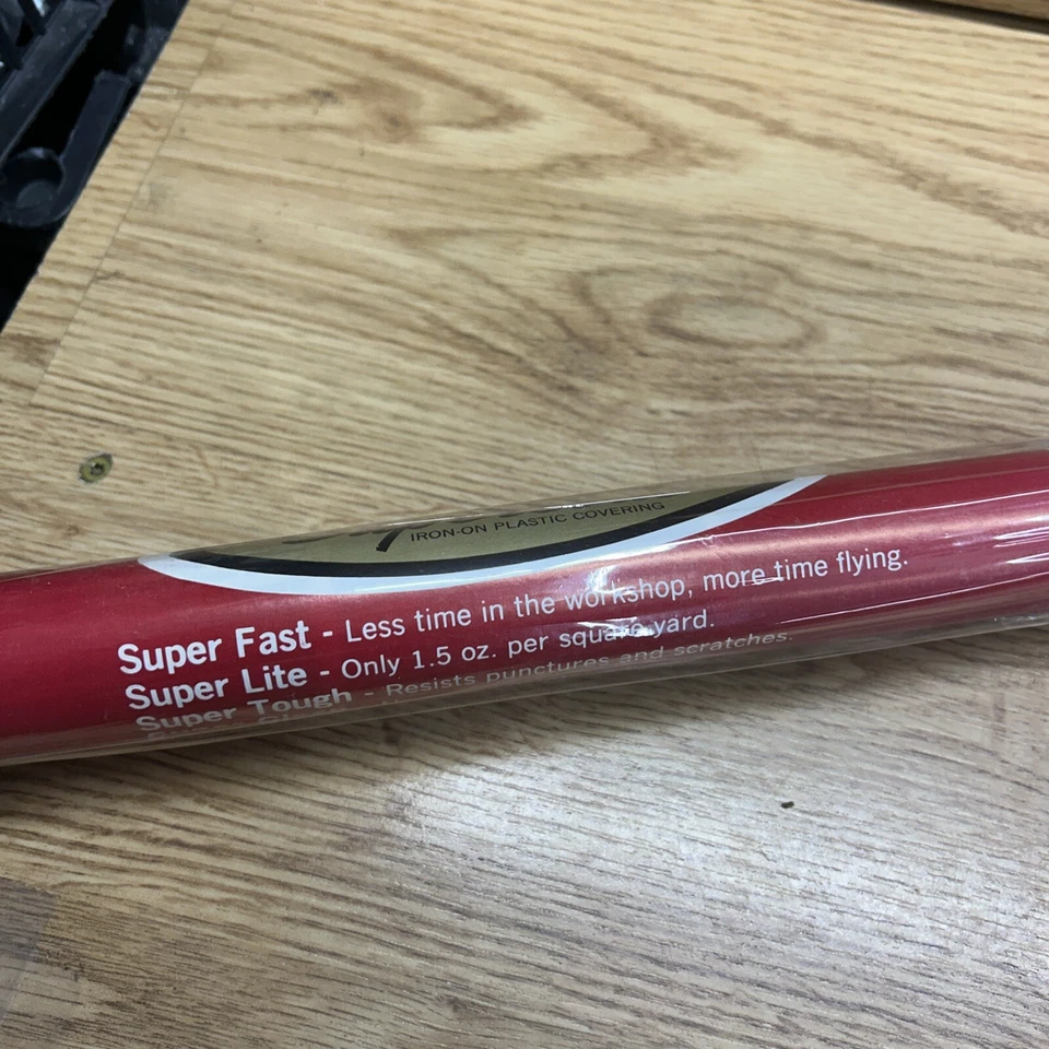 Sig Supercoat White 6ft SCC-412 Iron-on Plastic Covering NOS - Image 4 of 4