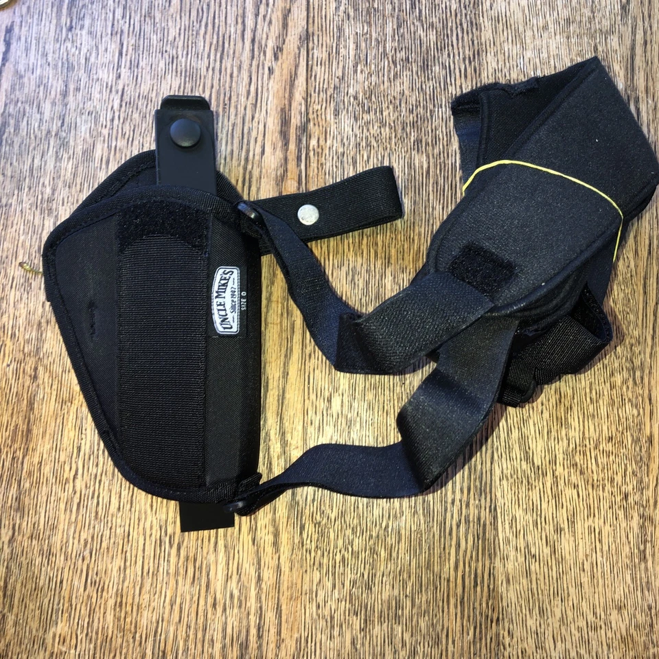 Uncle Mike's Off-Duty Pro-Pak Kodra Nylon Horizontal Shoulder Holster - 7700-0 - Image 3 of 3